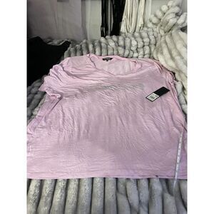 Bebe nwt plus size short slweve active logo tee shirt top blouse 2xl/xxl